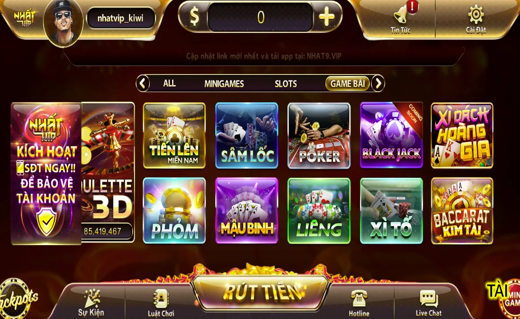 Giới thiệu game bài BlackJack Nhất VIP