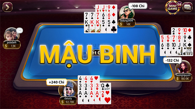 Những thế bài quan trọng khi chơi Game Bài Mậu Binh Online Tại IWIN